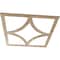 Ekena Millwork Statesman Wood Fretwork Pierced Ceiling Medallion, Red Oak, 30"OD x 19 1/4"ID x 1/4"T CMWP30X30X0250STRO - alternate 2